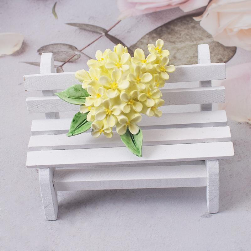 Osmanthus Flower Scented Candle Silicone Mold Perfect For Car Fresheners & Resin Crafts
