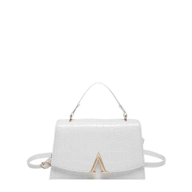 Personality Trend Crocodile Pattern Casual Small Square Bag Women's New Foreign Style Niche Chain Single Shoulder Messenger Bag