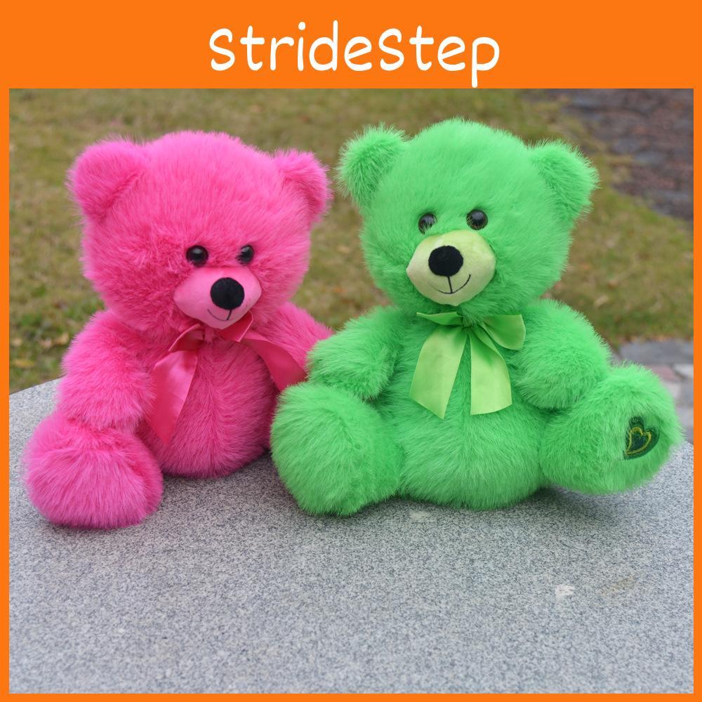 Bear Teddy Bowknot Plush Toy Cartoon Stuffed Doll Room Sofa Decoration Gift Kids