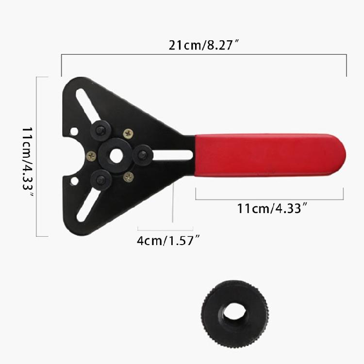 A/c Compressor Clutch Remover Hand Tools Kit Hub Puller Holding Tool Car Tool