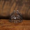 Vintage Gothic Octopus Tentacle Adjustable Ring Men Women Plated Retro Statement Jewelry