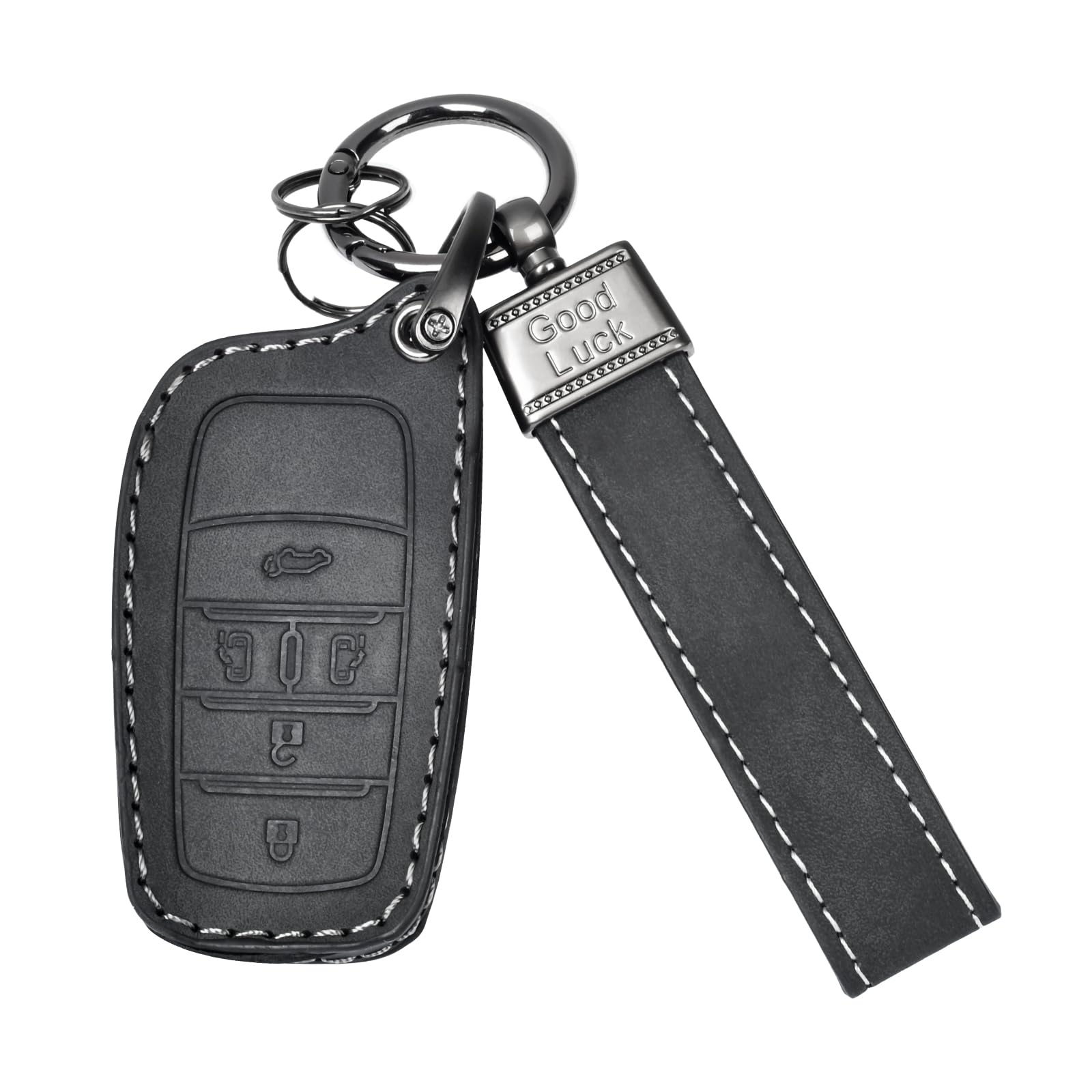 

OFFCURVE смарт-ключ Toyota 5 кнопок/смарт-ключ серии 90 NOAH VOXY Alphard чехол для ключа кожаный чехол для смарт-ключа индивидуальные детали наряд