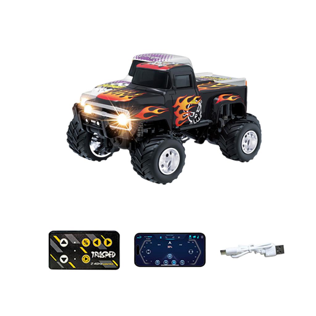 RC-Truck, RC-Sattelschlepper mit Anhänger, RC-Truck, Legierung im Maßstab 1/64, 2025 neuer RC-Truck, 2,4-GHz-Fernbedienung, als Geschenk für Kinder