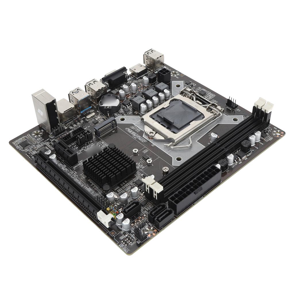 H81 DDR3 Hovedkort for Intel LAG 1150 Støtter VGA HD Multimedia Interface Stasjonært Hovedkort