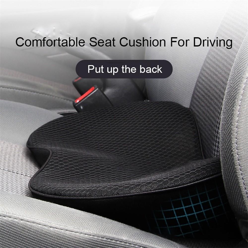 Universal Lumbar Support Pillow Seat Raising Lower Back Support Pad Car Seat Cushion Office Chair