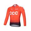 Mens Cycling Long Sleeve Jersey Bib Shorts Set Quick Dry Performance Wear Road Bike Riding