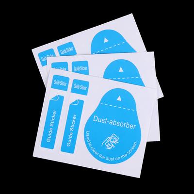 20/50Pcs Dust Removal Screen Cleaning Tool 3 In 1 Dust-Absorber + Guide Sticker