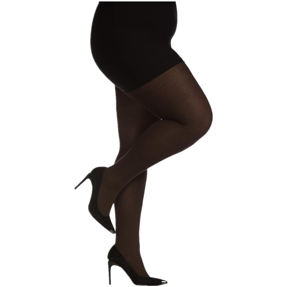 New 40D Women Black PLUS SIZE S-3XL CONTROL TOP Shaping Tights Ladies Confort Lift Hip Nylon Hosiery Pantyhose