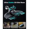 1Zero for MagSafe CD Phone Holder for Car, Foldable Longarm CD Phone Mount