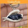 Sleeping Angel Dog Backpack Keychain With Modern Minimalist Design For Pet Lovers