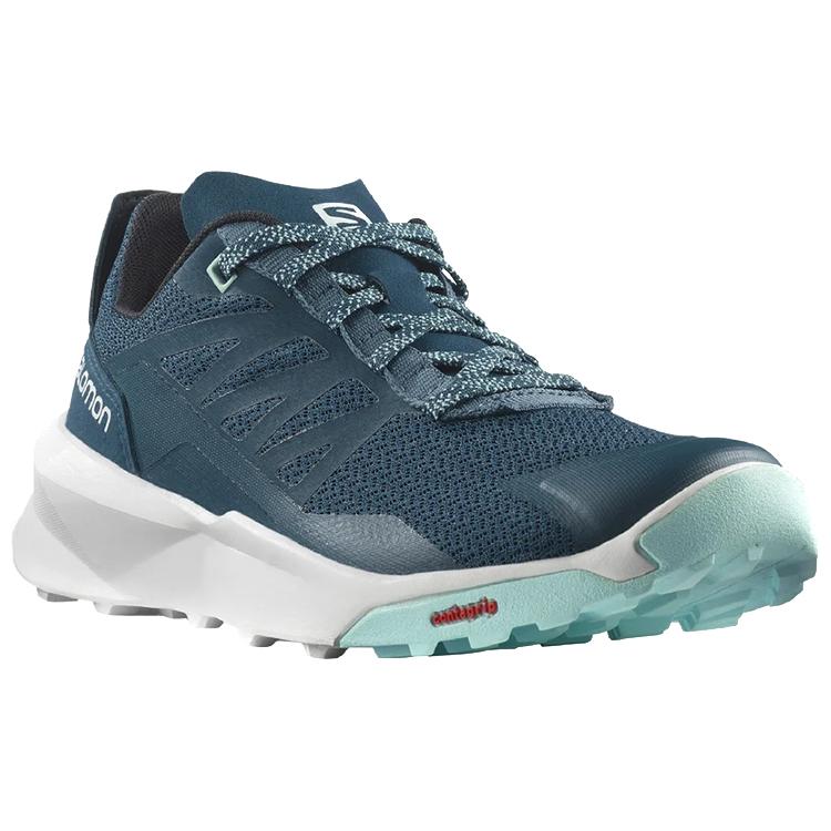 SALOMON Patrol Comfortable Abrasion Resistant Breathable Low top Outdoor Shoes Women's Blue White 416776