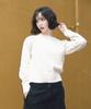 Mind Bridge Woman [W][Air Wool] Round Neck Knit - 2 Colors