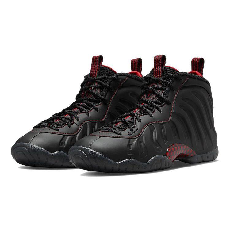 Nike Little Posite One Gs Schwarz University Red DV3773-001