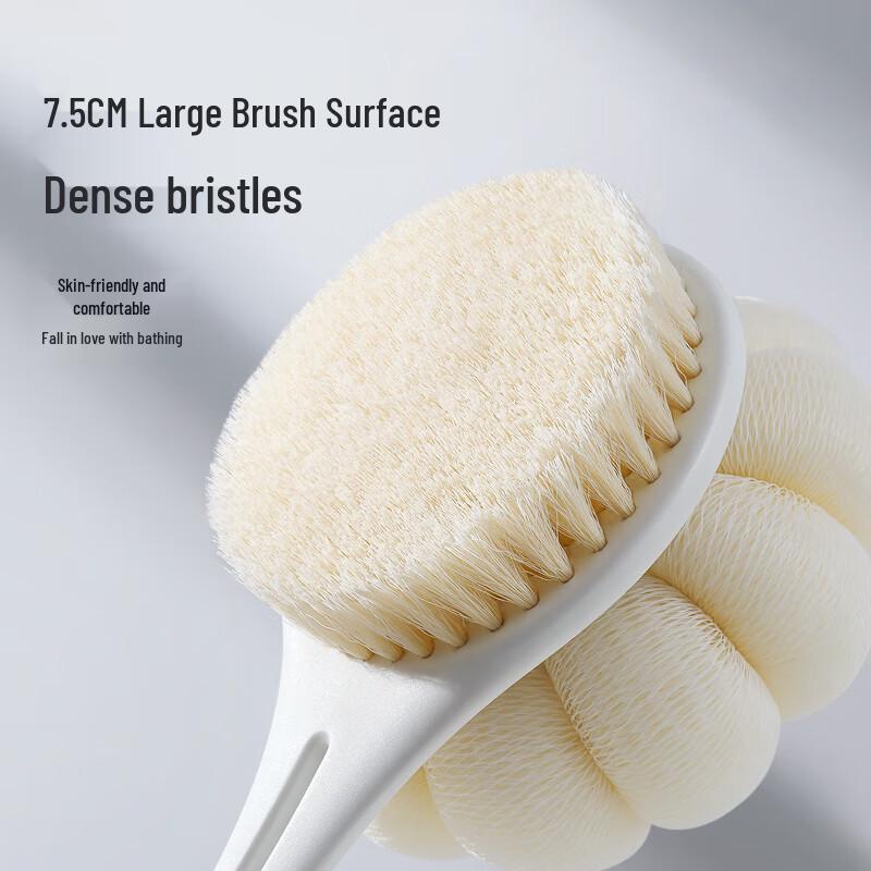 Creative Art Long Handle Double-Sided Bath Scrubber