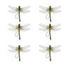 Scare Away Simulation Dragonfly Insect Model 3D Dragonfly Garden cor  Outdoor Hanging Ornament