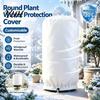Weatherproof Plant Covers for Winter Protection Cover, Frost Cloth with Zipper And Drawstring, Reusable Outdoor Plants Freeze Cover Garden Fruit Trees