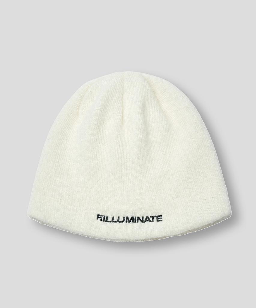 FILLUMINATE Hairy Logo Beanie - Ivory