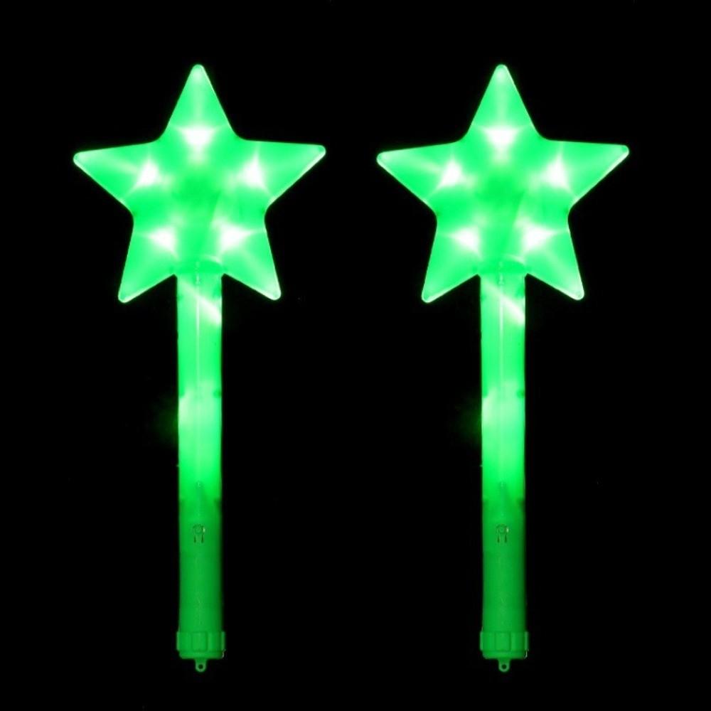 Three Lighting Modes Flashing Star Stick Five Point Star Concert Light Stick Party Favors