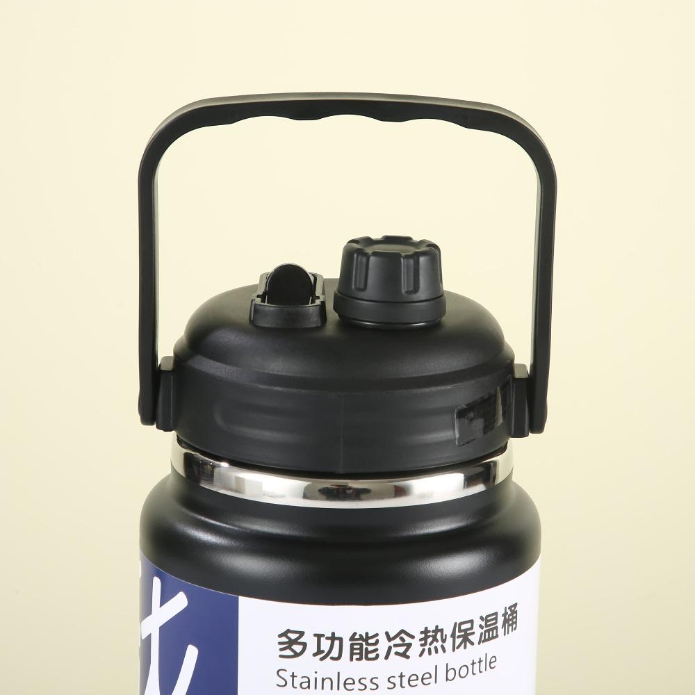 Stainless Steel Insulated Water Bottle 1.5/2/2.5L Vacuum Flask Sport Thermal Cup  Cold/Hot Water