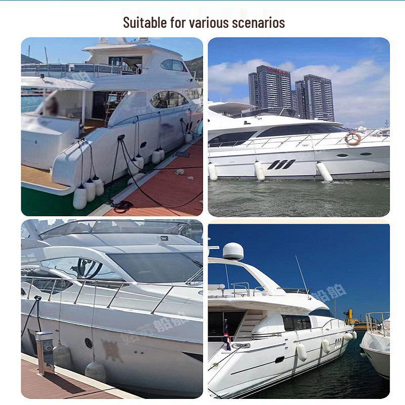 Nadmuchiwany błotnik jachtowy: Odbojnica PVC chroniąca przed kolizją do dokowania łodzi motorowej