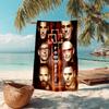 Till Lindemann, Lead Singer of the German Heavy Metal Rock Band Rammstein, Outdoor Camping Vacation Swimming Beach Scarf Decorative Blanket F16