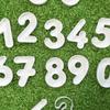 10pcs Heavy-Duty Plastic Number Theme Stamps, 0-9 Number Pattern, Suitable for Ceramic Clay, Pottery, Slab Rolling And Crafts