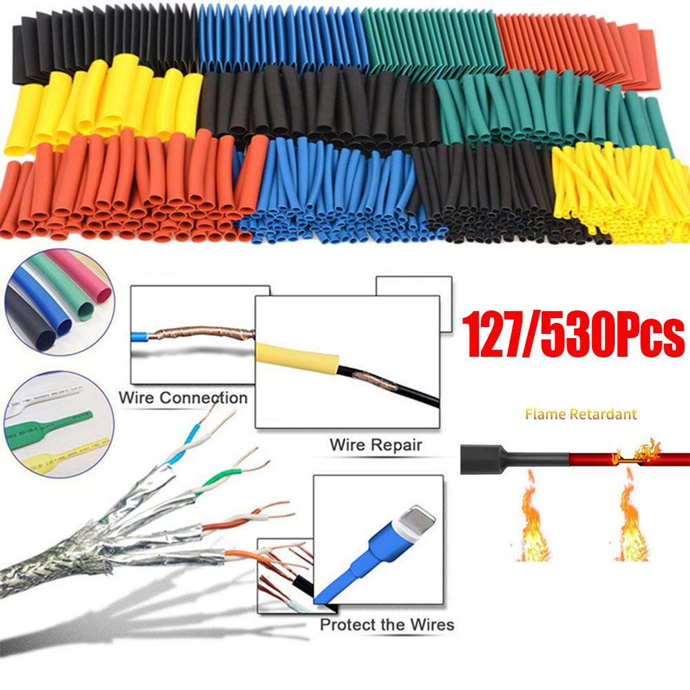 Repair Tools Flame Retardant Protector Wire Wrap Kit Organizer Cable Sleeve Heat Shrink Tube