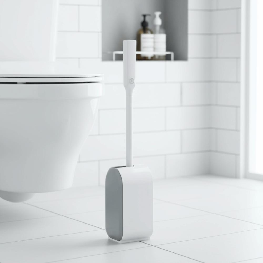 Smart Intelligent Toilet Brush Electric Smart Toilet Brush Toilet Brush With Base  Bathroom