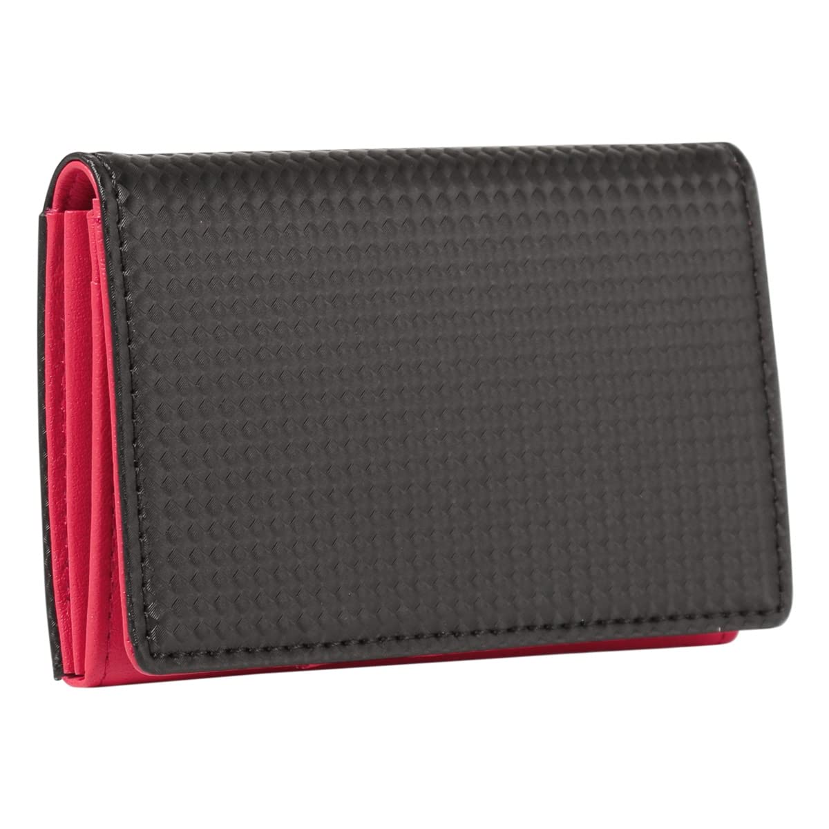 

Neu Interesse Business Card Holder Schatten 0705 Neu interesse Schatten Card Case Натуральна шкіра, гібридна шкіра, водовідштовхувальна, чорна x червона