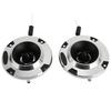 2 Pcs Car Tweeter HIFI Sound Quality Sensitive Silver 150W Dome Tweeter for All Car Audio Systems