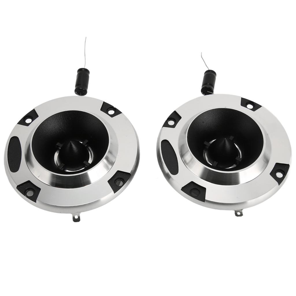 2 Pcs Car Tweeter HIFI Sound Quality Sensitive Silver 150W Dome Tweeter for All Car Audio Systems