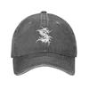 Sepultura Slayer Death Metal Washed Denim Cap Casual Baseball Caps Adjustable Hat Summer Unisex Baseball Hats