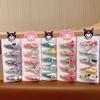 Kuromi Sanrio Girl's Flowing Sofa Bangs Hair Clips - Kid-Friendly and Sweet Design