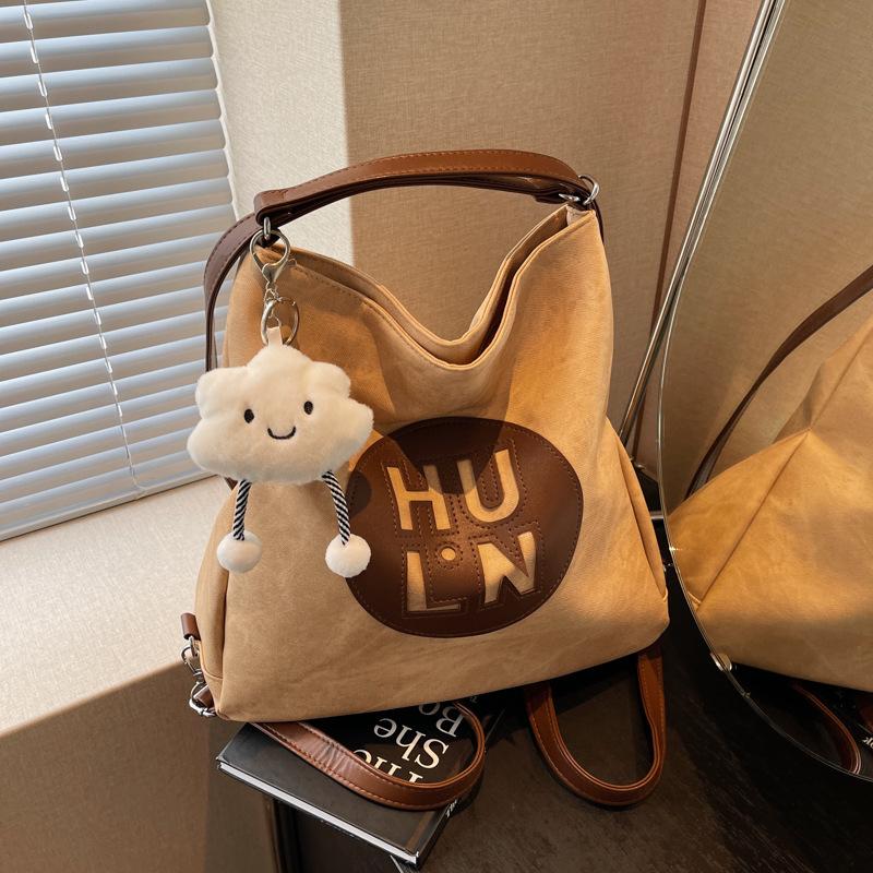 Dámská crossbody taška 2025 podzim a zima nová módní batoh s velkou kapacitou studentská dojížděcí ramenní tote taška