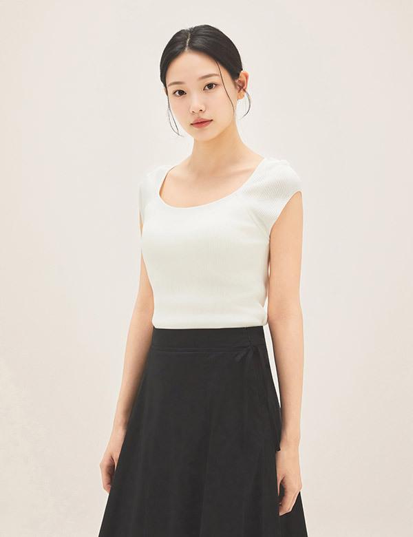 Roem Long Flare Skirt Rmwhg26R11