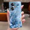 Für OPPO Reno 11F / Reno 11A Hülle Klar Luxus Mode Schmetterling Blumen Weiches TPU Silikon Abdeckung für OPPO Reno11 F A Handyhülle
