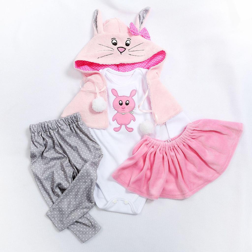 Realistic Doll Clothes for 47/60 Cm Dolls - Available In 2 Sizes