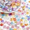 40/70 cute resin mini sparkling ocean themed decorative accessories, including octopus, dolphin, starfish, crab, seahorse, shell