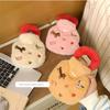 Winter Cute Plush Water-Filled Hot Water Bottle for Girls, Cartoon Small Portable Hand Warmer with Removable and Washable Water Bag