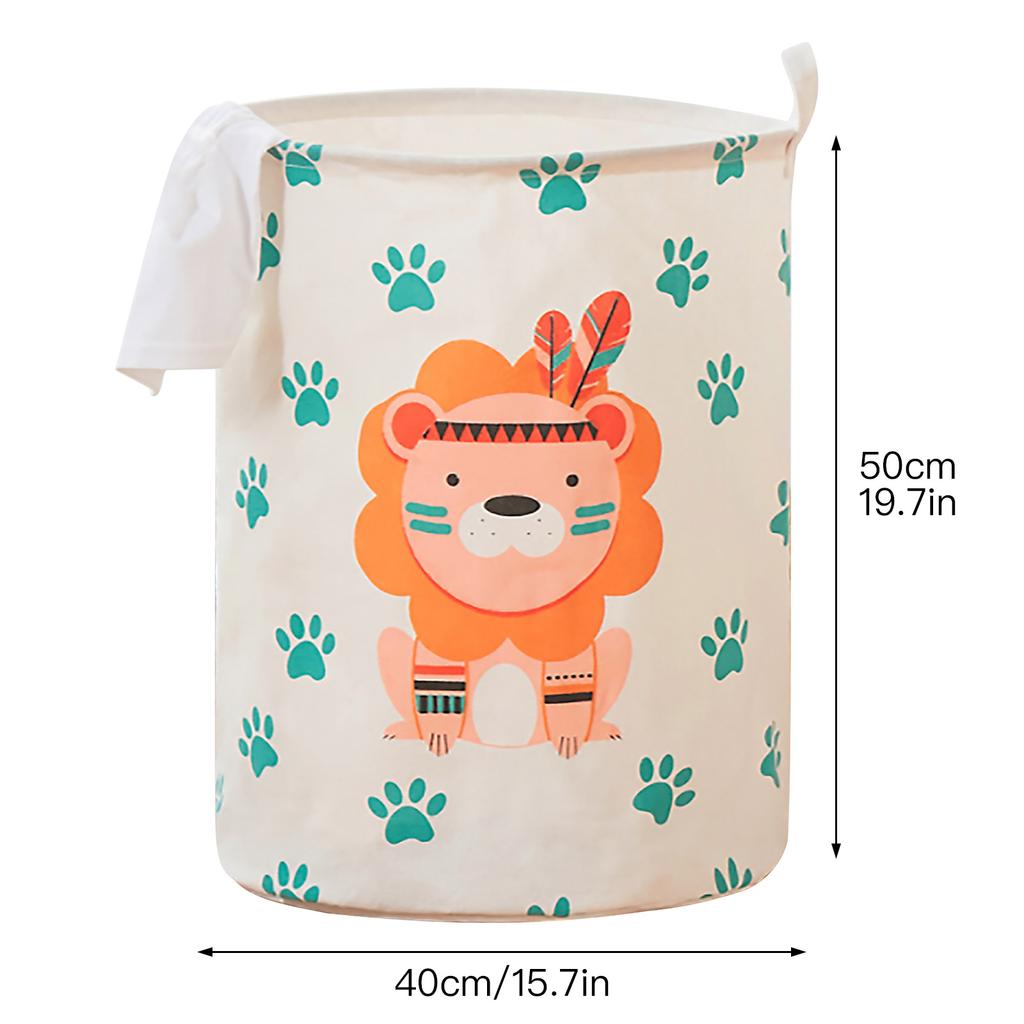 Clothing Laundry Baskets 1PC For Home Bathroom Cat Print Save Space Household Supplies Toy Storage Box Laundry Bucket