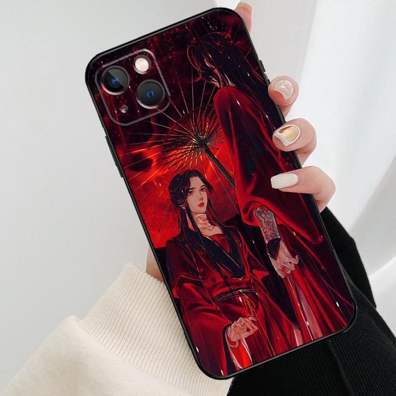 Heaven Official's Blessing Phone Case For iPhone 17 Pro Max 15 14 13 11 12 16 Pro Max mini 15 16 Plus 16e 17 Air Cover