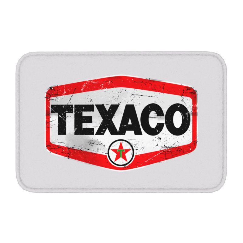 Tapis de sol Texaco Vintage Tapis de porte Tapis de bain Cuisine Antidérapant Paillasson extérieur Tapis d'entrée de garage Tapis de sol 40cmx60cm