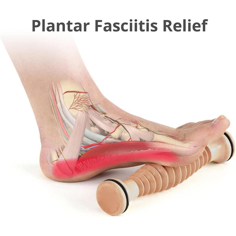 Home Wood Foot Massage Roller for Plantar Fasciitis Relief Deep Tissue Massage Tool Stress Relief Foot Massage Rpller Massager