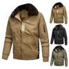 Men's Youth Jacket Men's Cotton Top Work Cloth Collar Coat