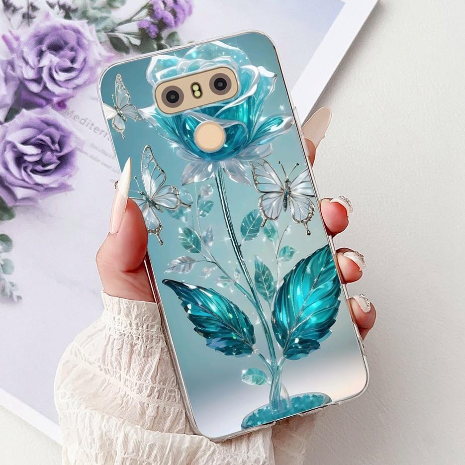 For LG G6 Case LG G6+ H870 H871 H872 H873 H870K Luxury Fashion Painted Cover 5.7'' Soft Silicone Case For LG G6 Plus LGG6 Fundas