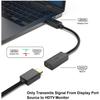 4K Display Port DP To HDMI-compatible Cable Adapter DisplayPort Male To HDTV Female Converter Cable for PC TV Laptop Projector