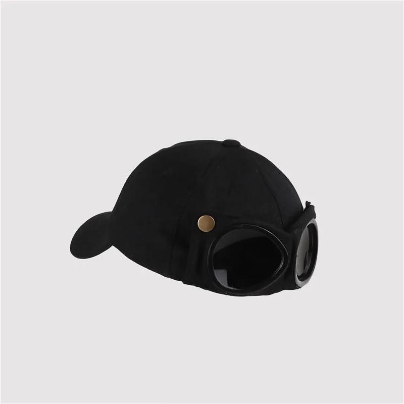 New Fashion Hat Summer Personality Glasses Baseball Caps Female Unisex Sunglasses Cap Male Cap Baseballcap Boys Cap