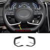 Car Steering Wheel Panel Cover Trim ABS Carbon Fiber For Hyundai Tucson