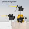 New User Discount: High-Pressure Lubricating Oil Can with Long Spout Filler and Transparent Design