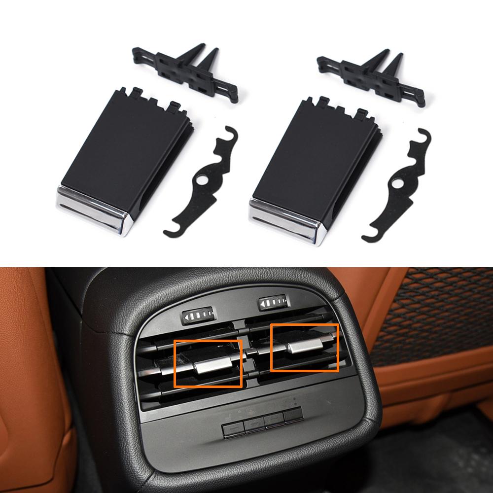 Rear Seat Fresh Air Conditioning A/C Vent Grill Outlet Cover Panel For Maserati Quattroporte 2013-2020 670011357-C